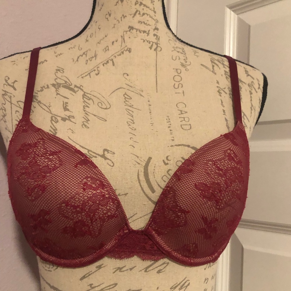 Victoria’s Secret Unlined Full Coverage 34c Burgu… - image 1